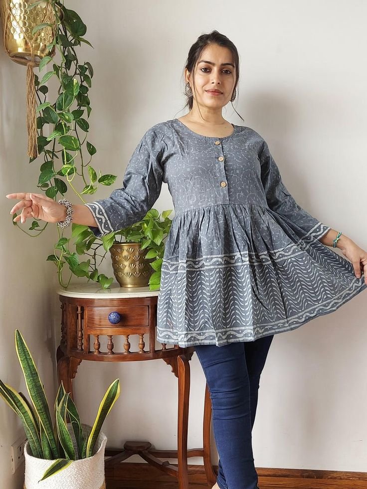 Pastel Printed Cotton Co-Ord Set